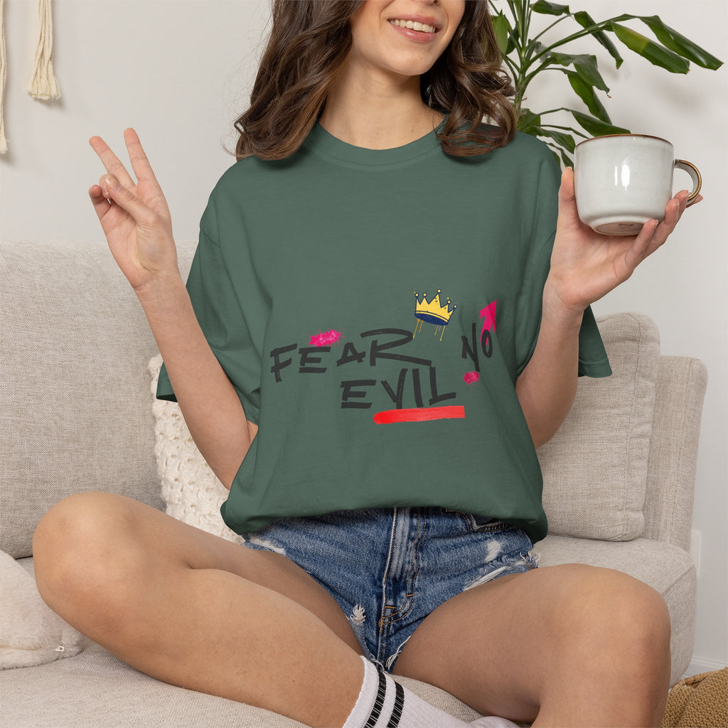 'Fear No Evil' Crown T-Shirt