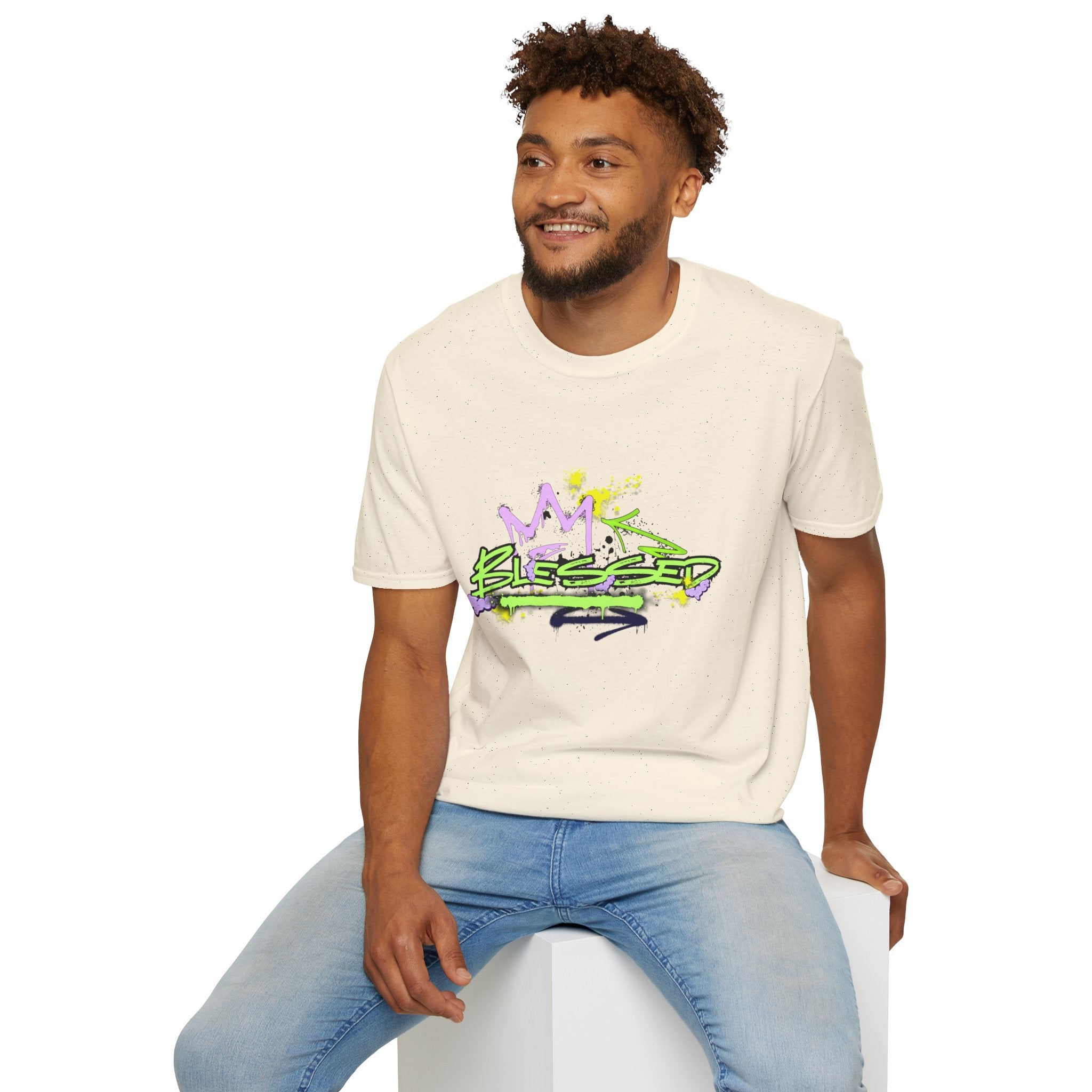 'Blessed' Graffiti — T-Shirt