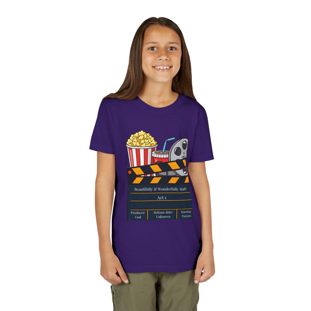 'Beautifully & Wonderfully Made'  — Kids Movie Night Tee