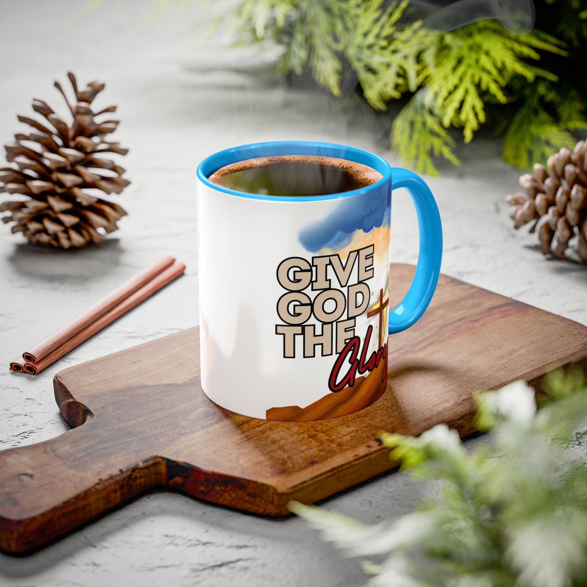 'Give God the Glory' Mug (11oz/15oz)