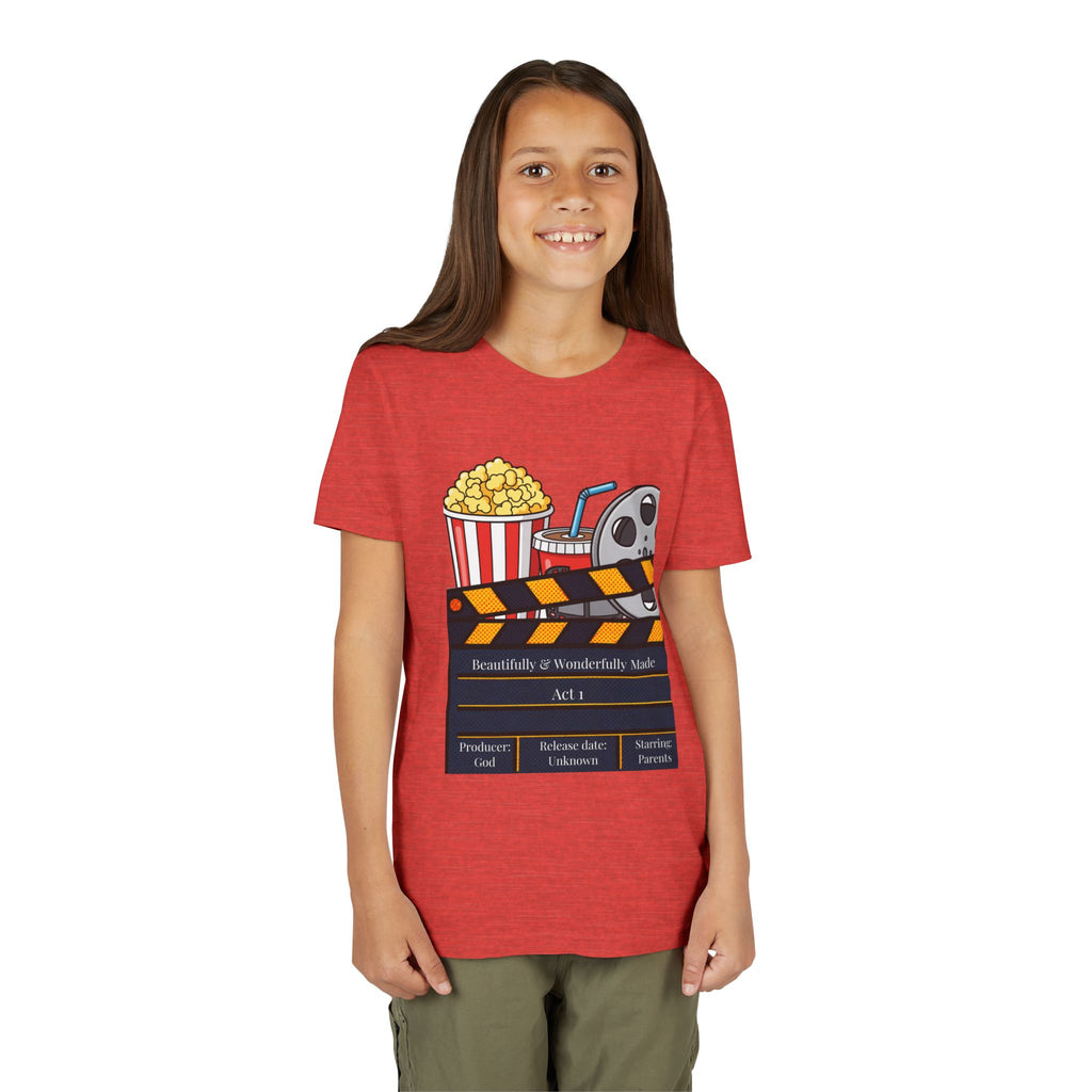 'Beautifully & Wonderfully Made'  — Kids Movie Night Tee