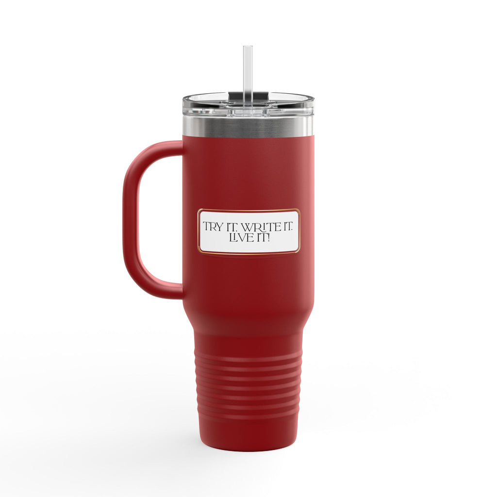 40oz Insulated Travel Mug — Tried, Tested, & True Grace
