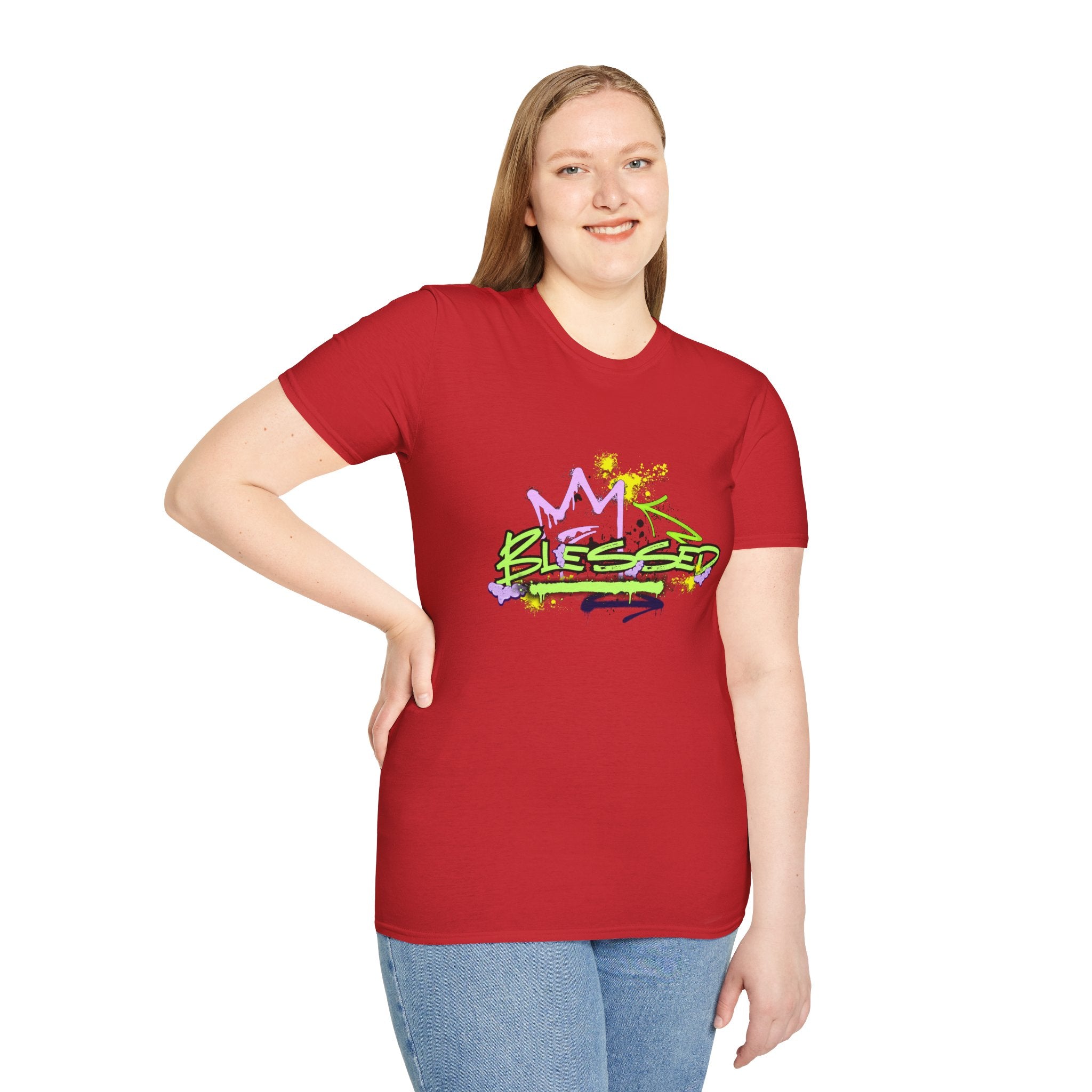 'Blessed' Graffiti — T-Shirt