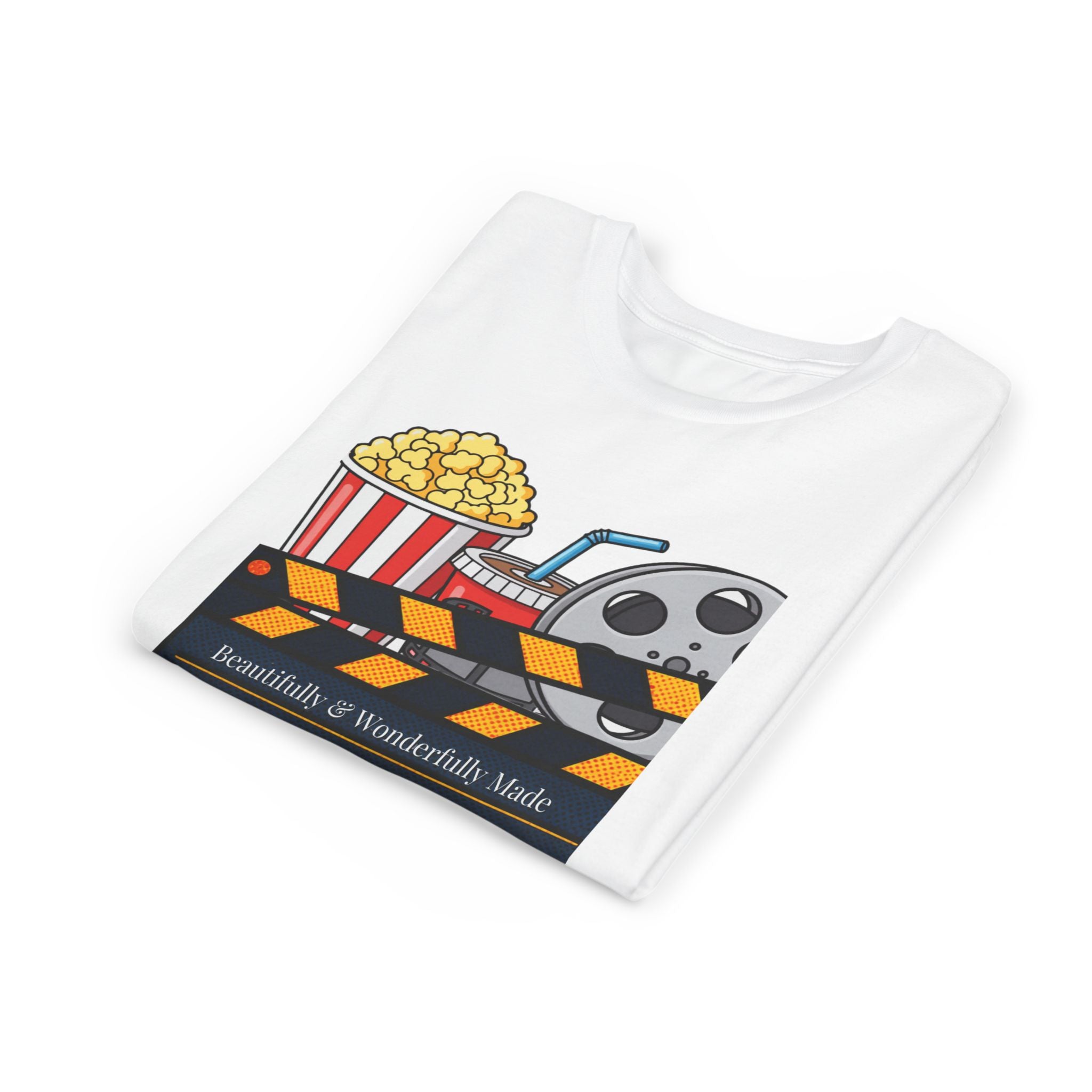 'Beautifully & Wonderfully Made'  — Kids Movie Night Tee