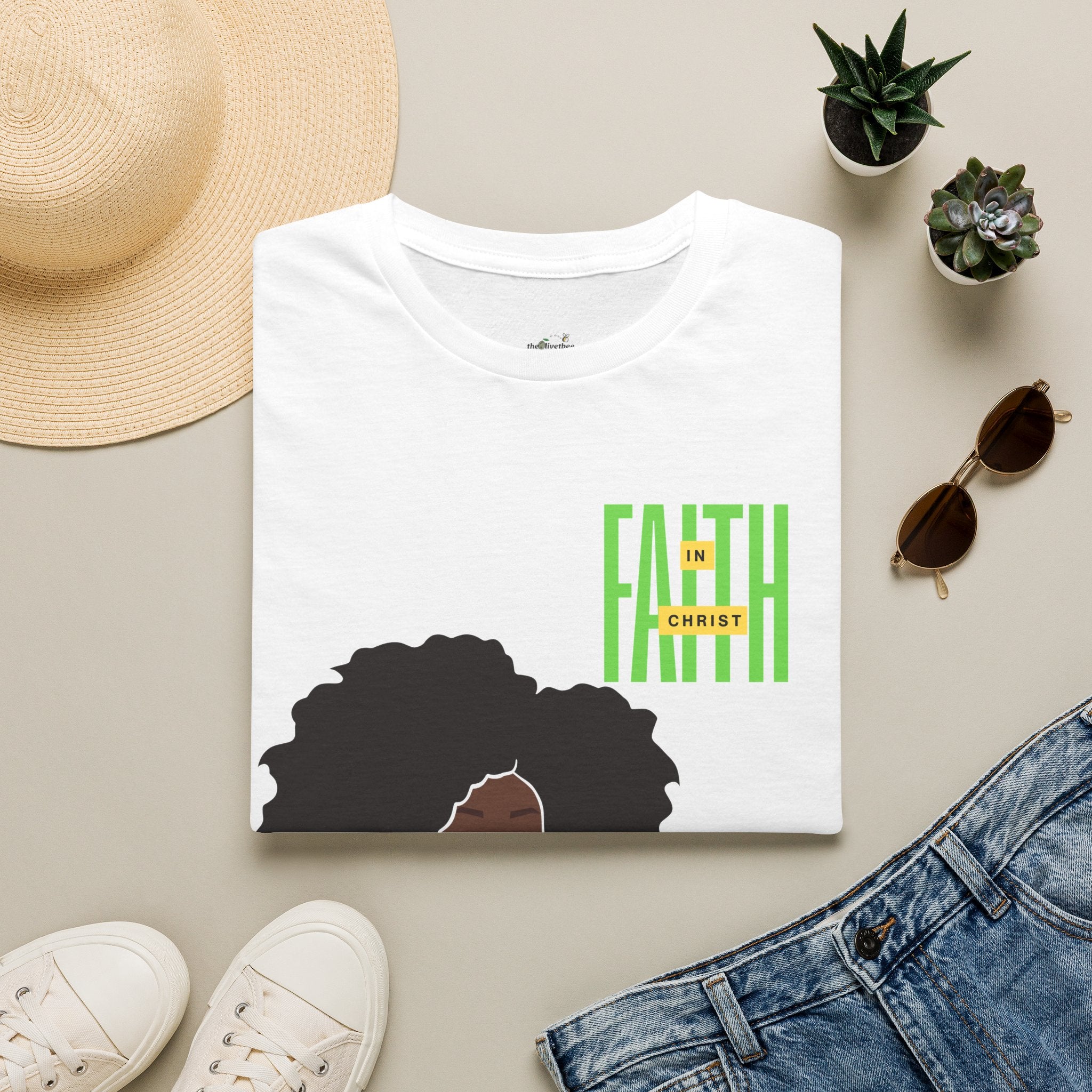 'Faith in Christ': Creative & Resolute — Tee