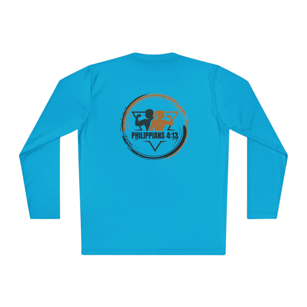 Philippians 4:13  — Athletic Long Sleeve Shirt