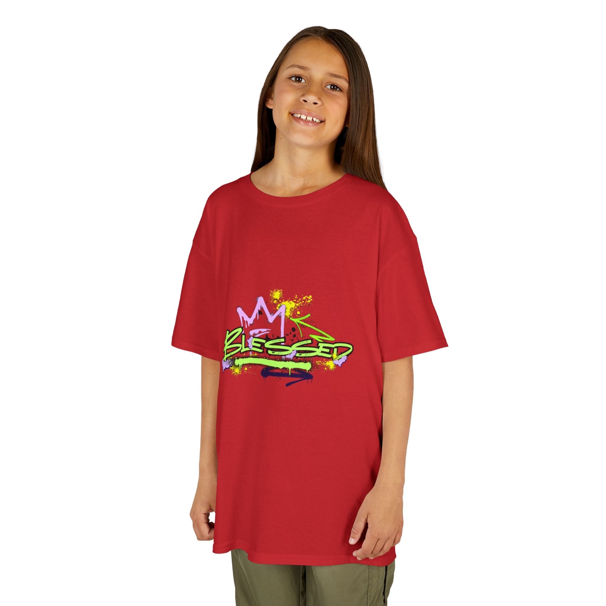 'Blessed' Graffiti - Kids Tee