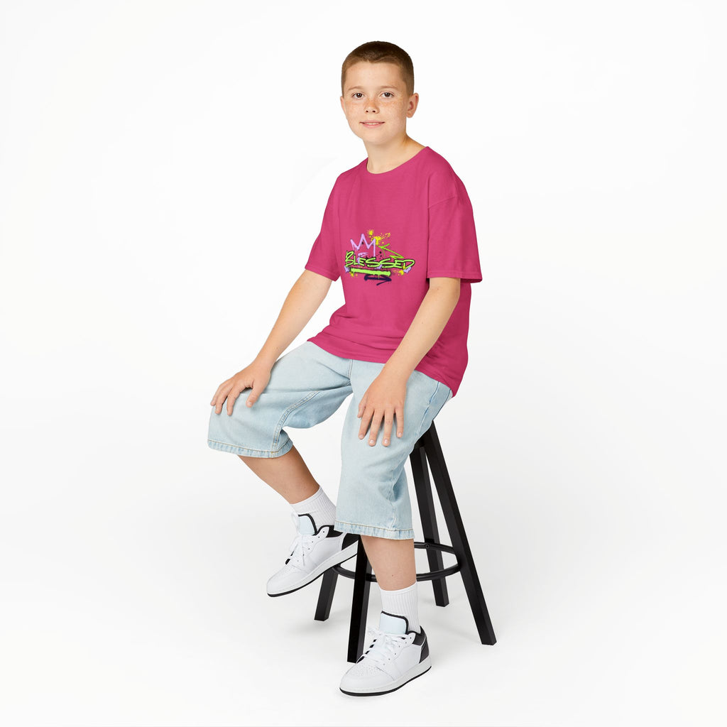 'Blessed' Graffiti - Kids Tee