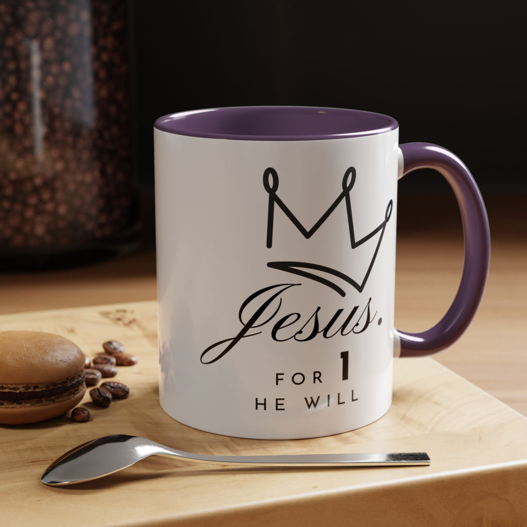 "He Leaves The 99 for 1" Jesus Christian mug