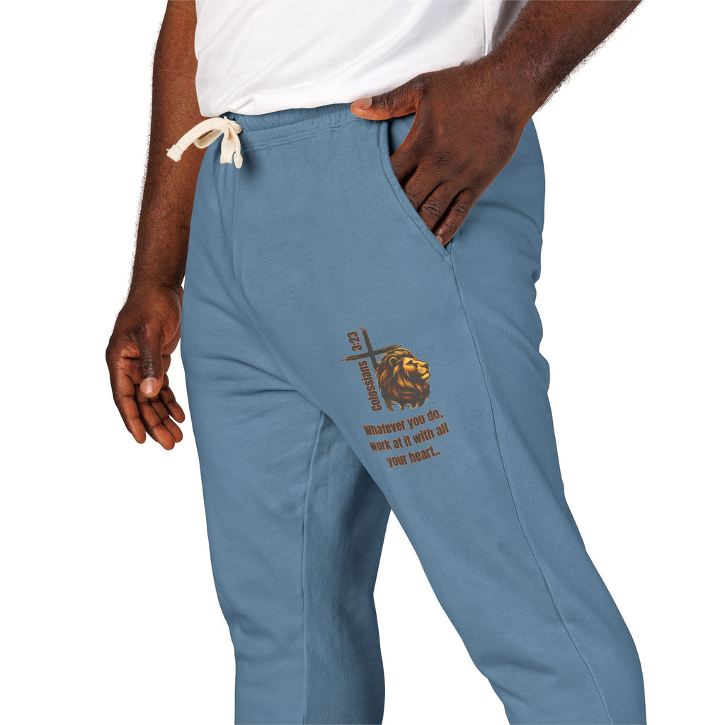 Colossians 3:23: Fleece Joggers