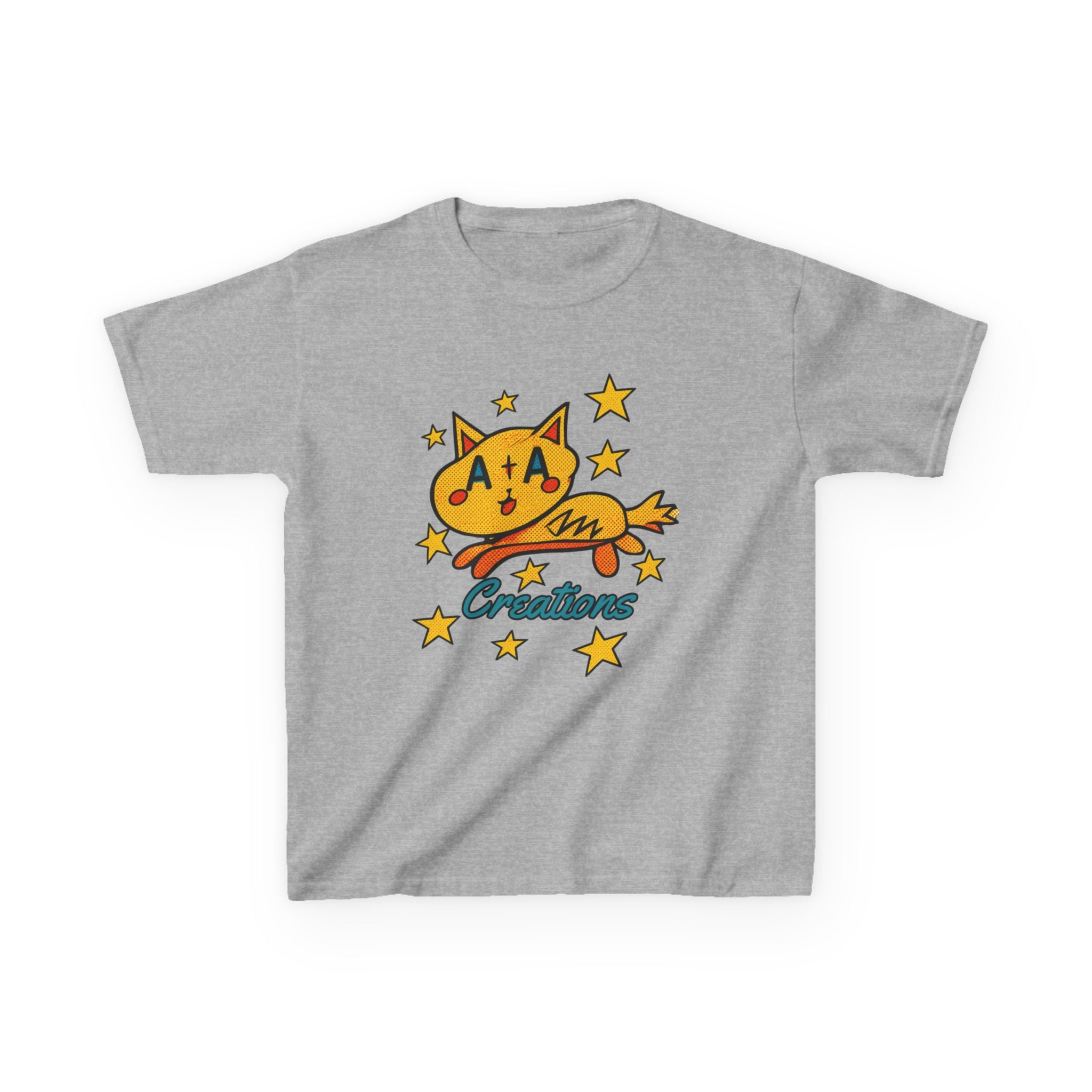 'A+A Creations' Star Gaze Kitty -  Kids Tee