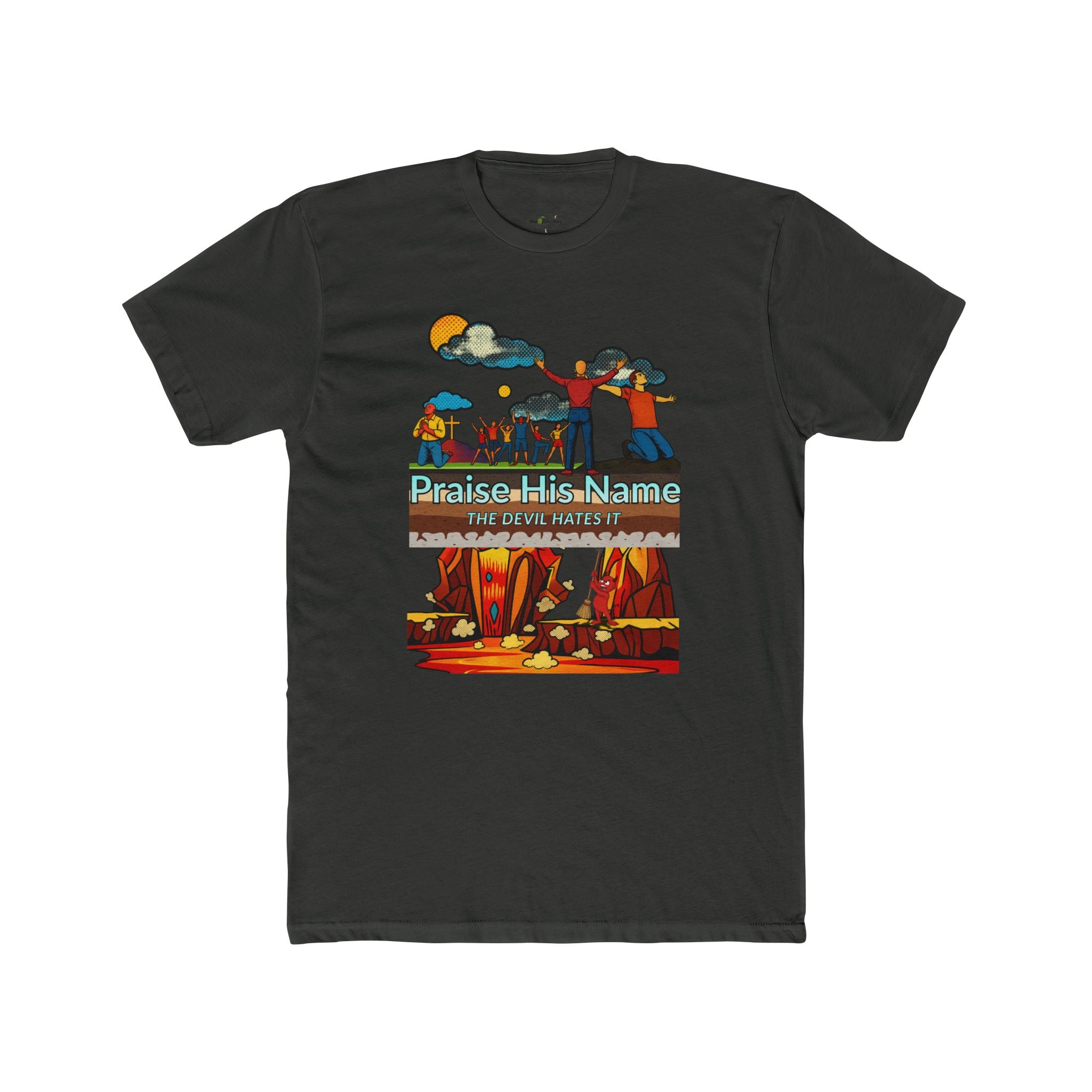 'Praise His Name' — Graphic T-Shirt