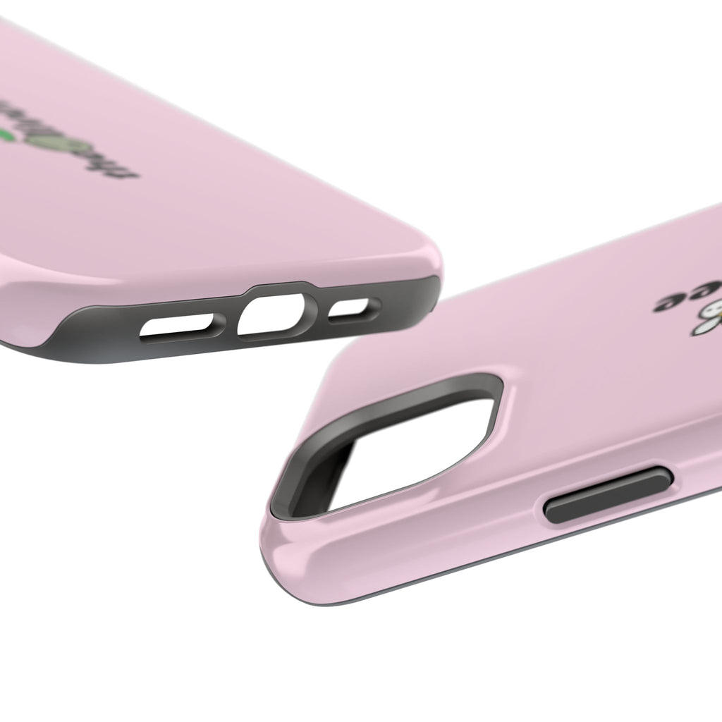 Pink Magnetic Impact-Resistant Phone Case — 'theolivetbee' , Shockproof MagSafe-Compatible Protection
