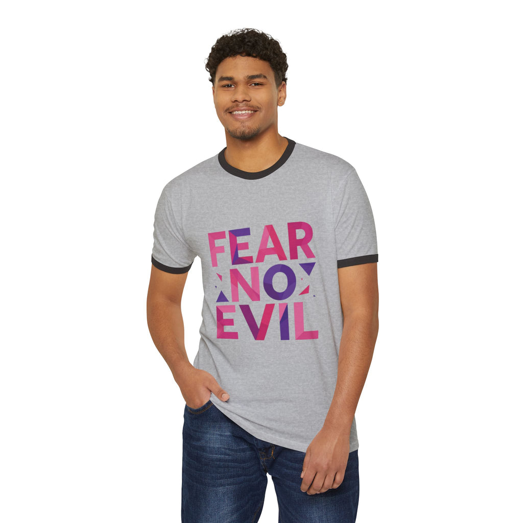 'Fear No Evil Ringer' T-Shirt