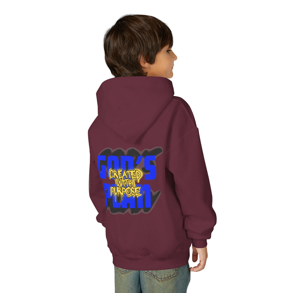 "Created With Purpose" Kids - Graphic Hoodie
