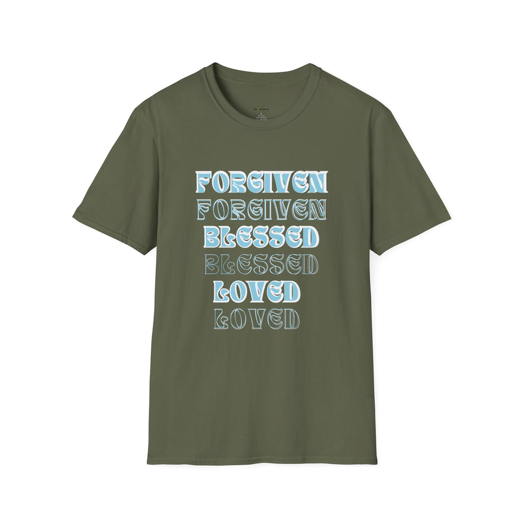 Forgiven, Blessed, Loved — Tee