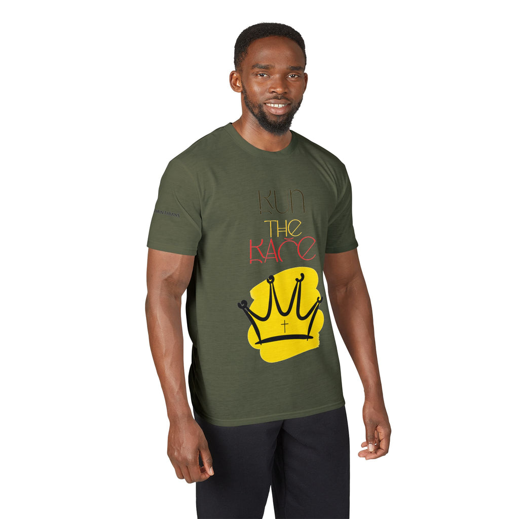 'Run The Race' - Athletic Tee