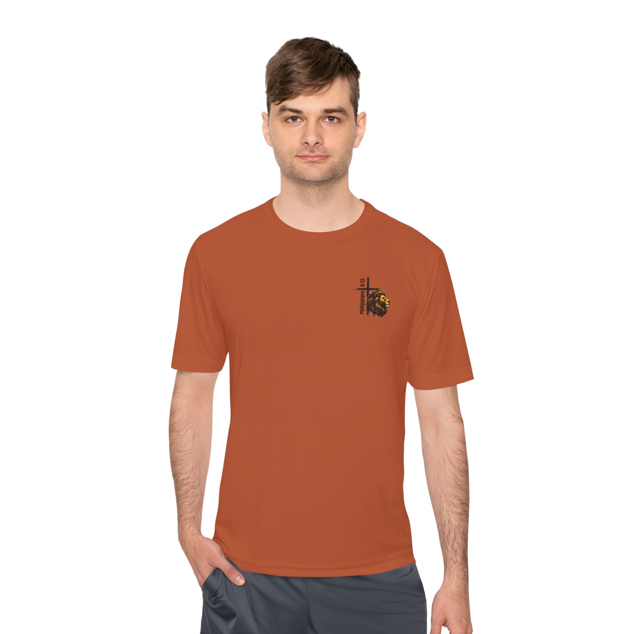 Philippians 4:13— Moisture-Wicking T-Shirt