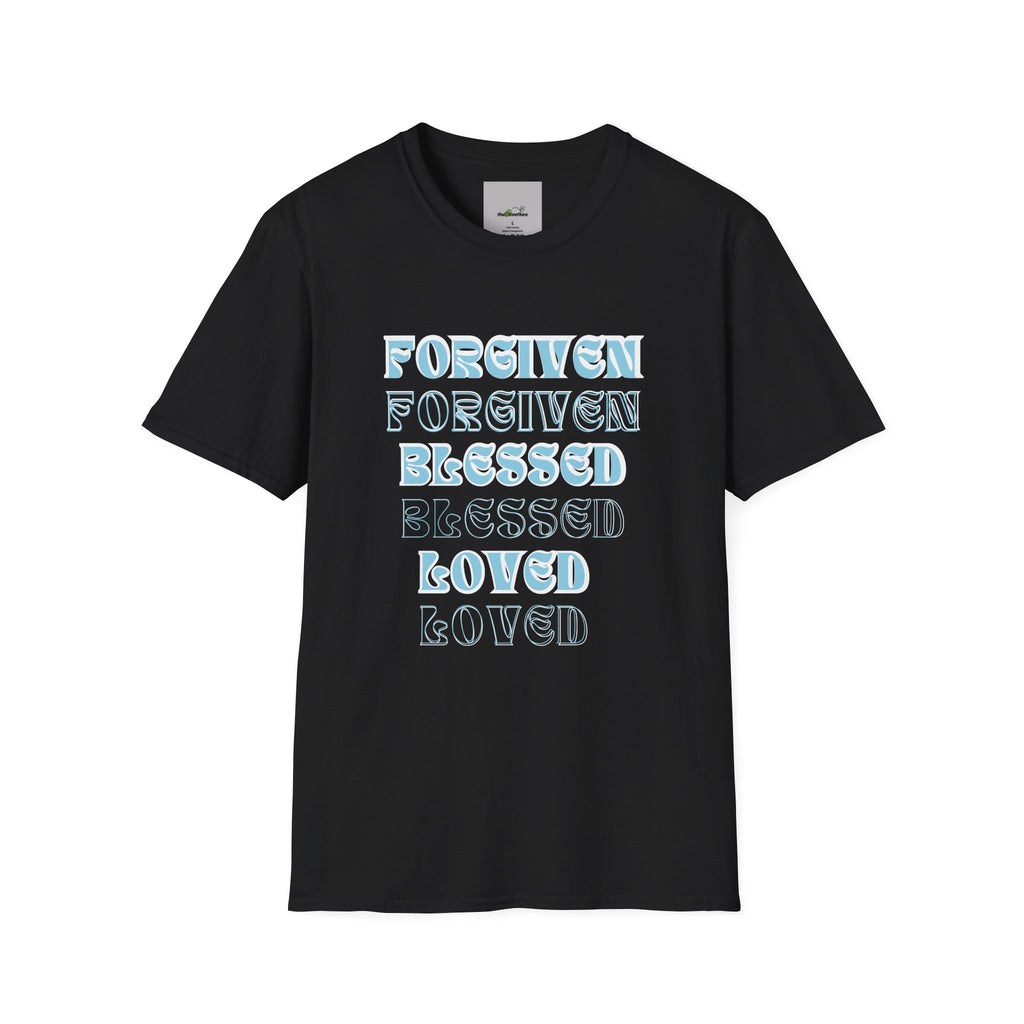 Forgiven, Blessed, Loved — Tee