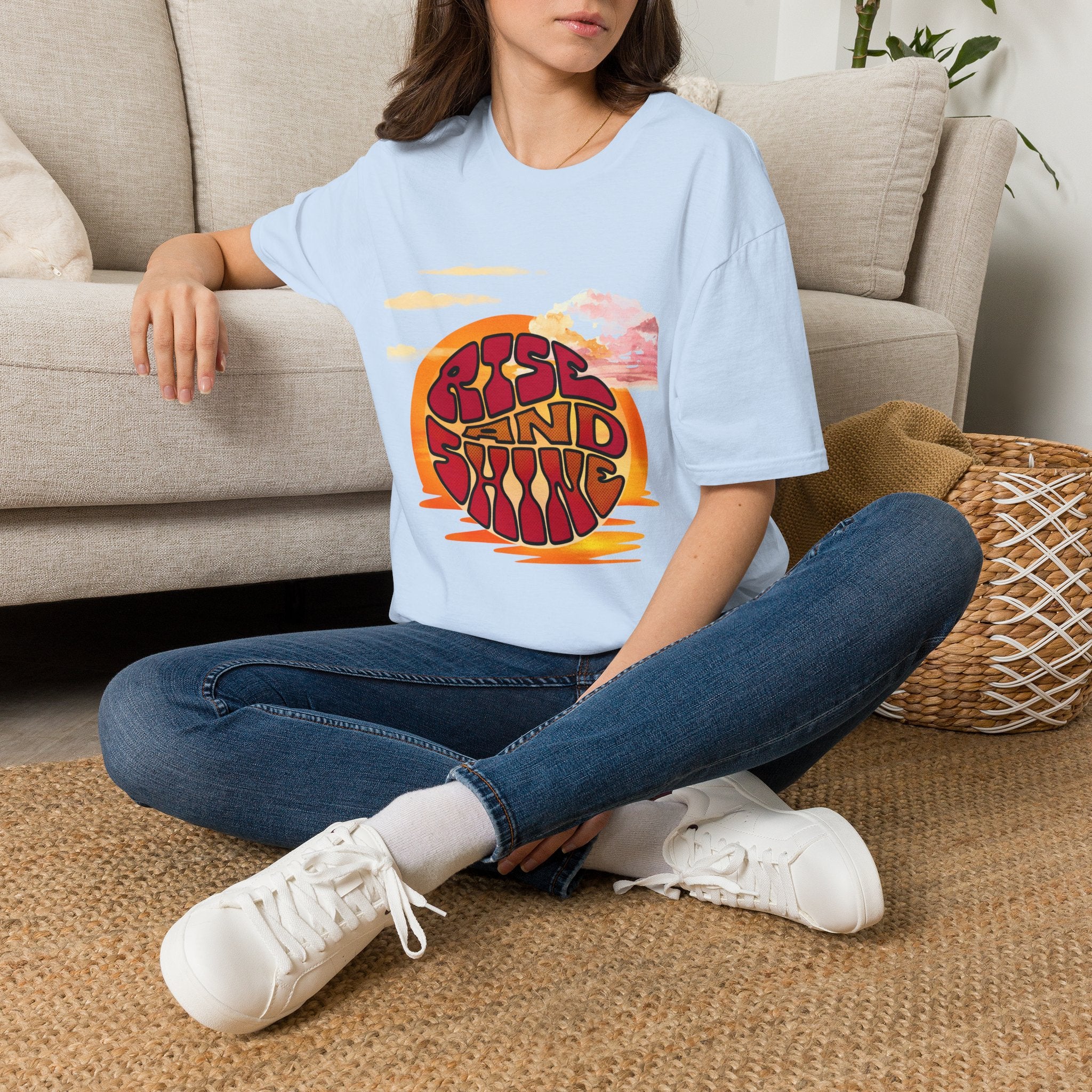 “Rise and Shine - Give God the Glory”  — Graphic Tee