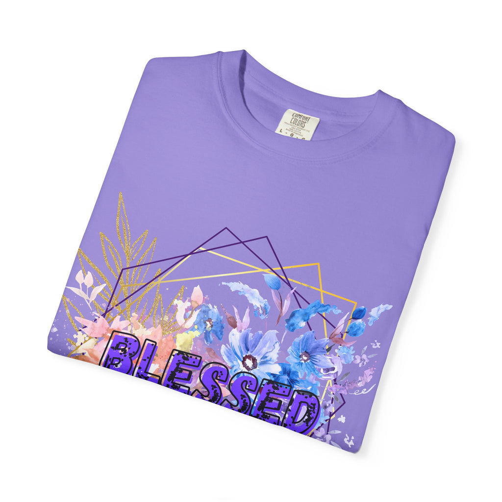 'Blessed'  — Floral T-Shirt