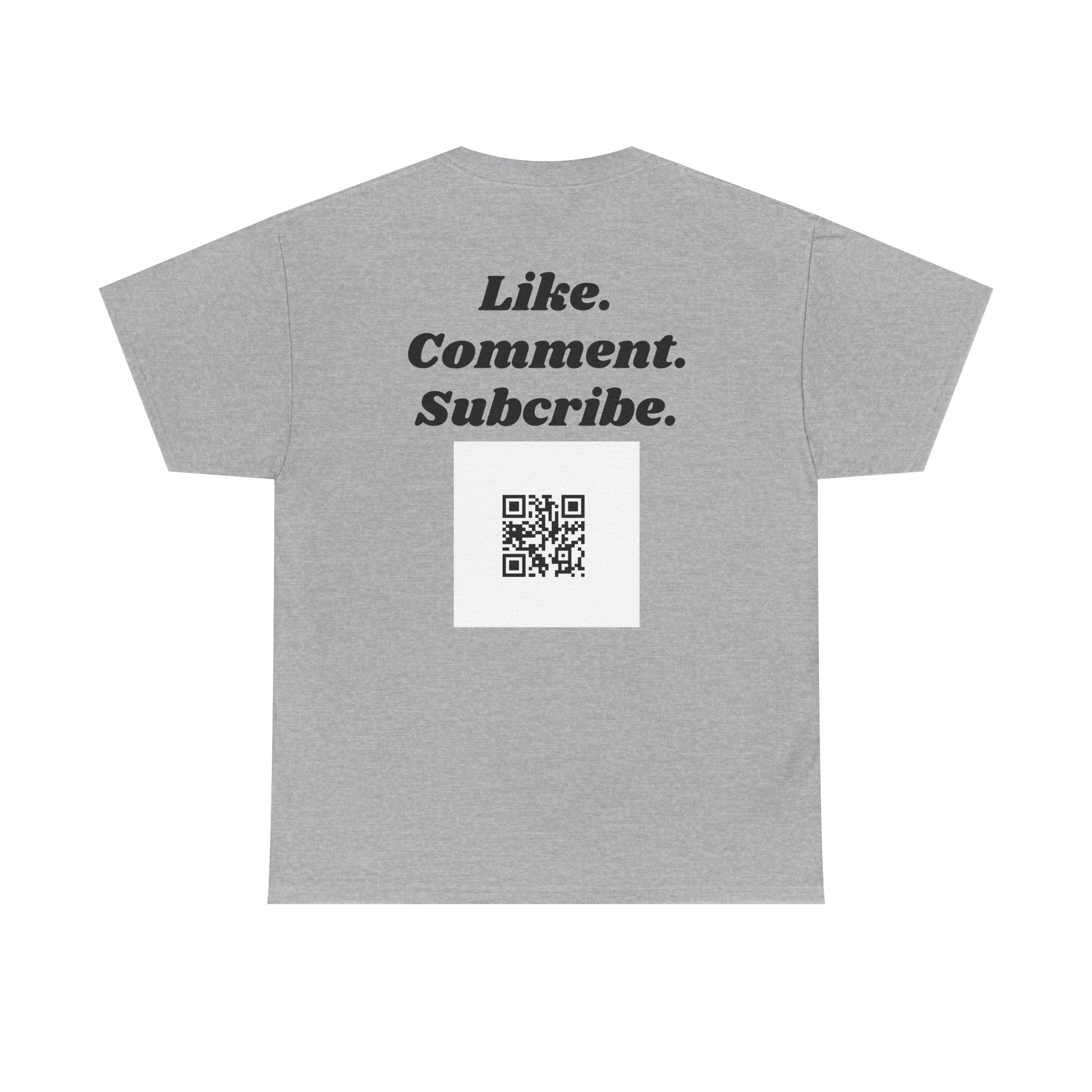 "theOlivetbee" Graphic Tee "Like. Comment. Subscribe."
