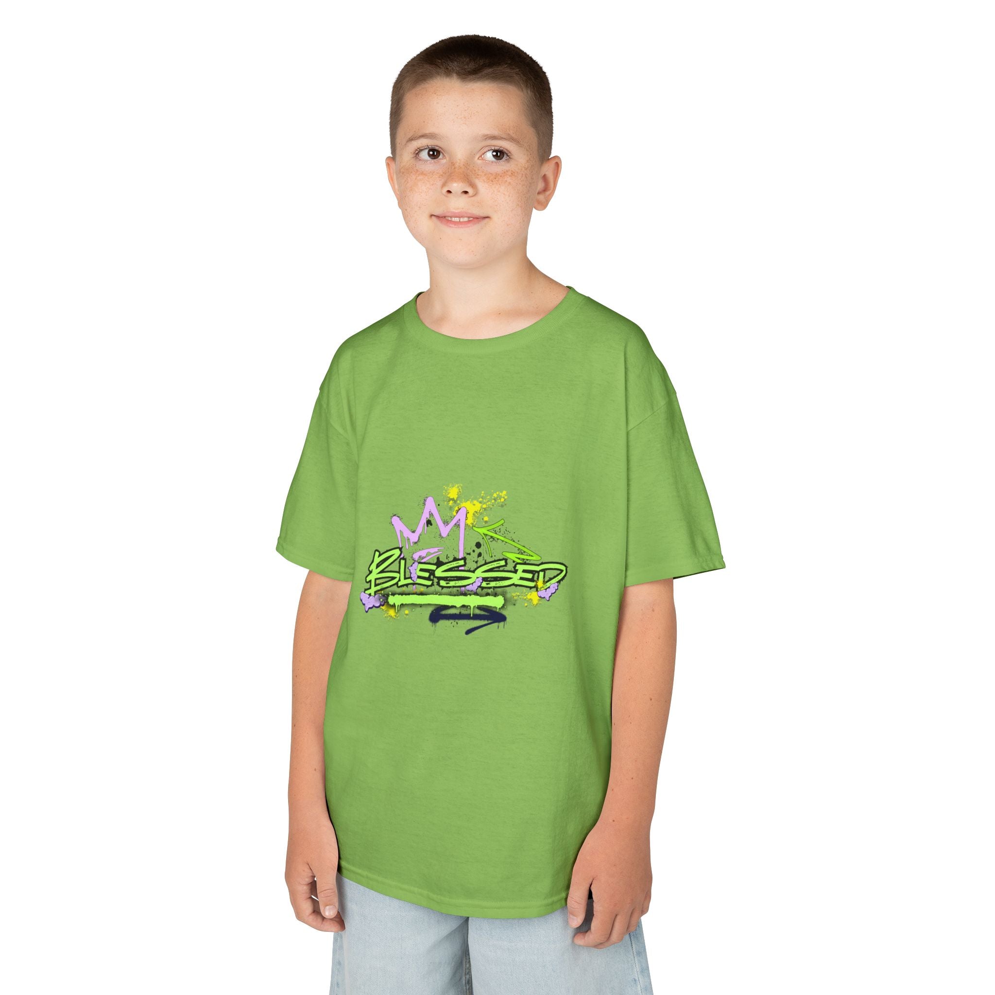 'Blessed' Graffiti - Kids Tee