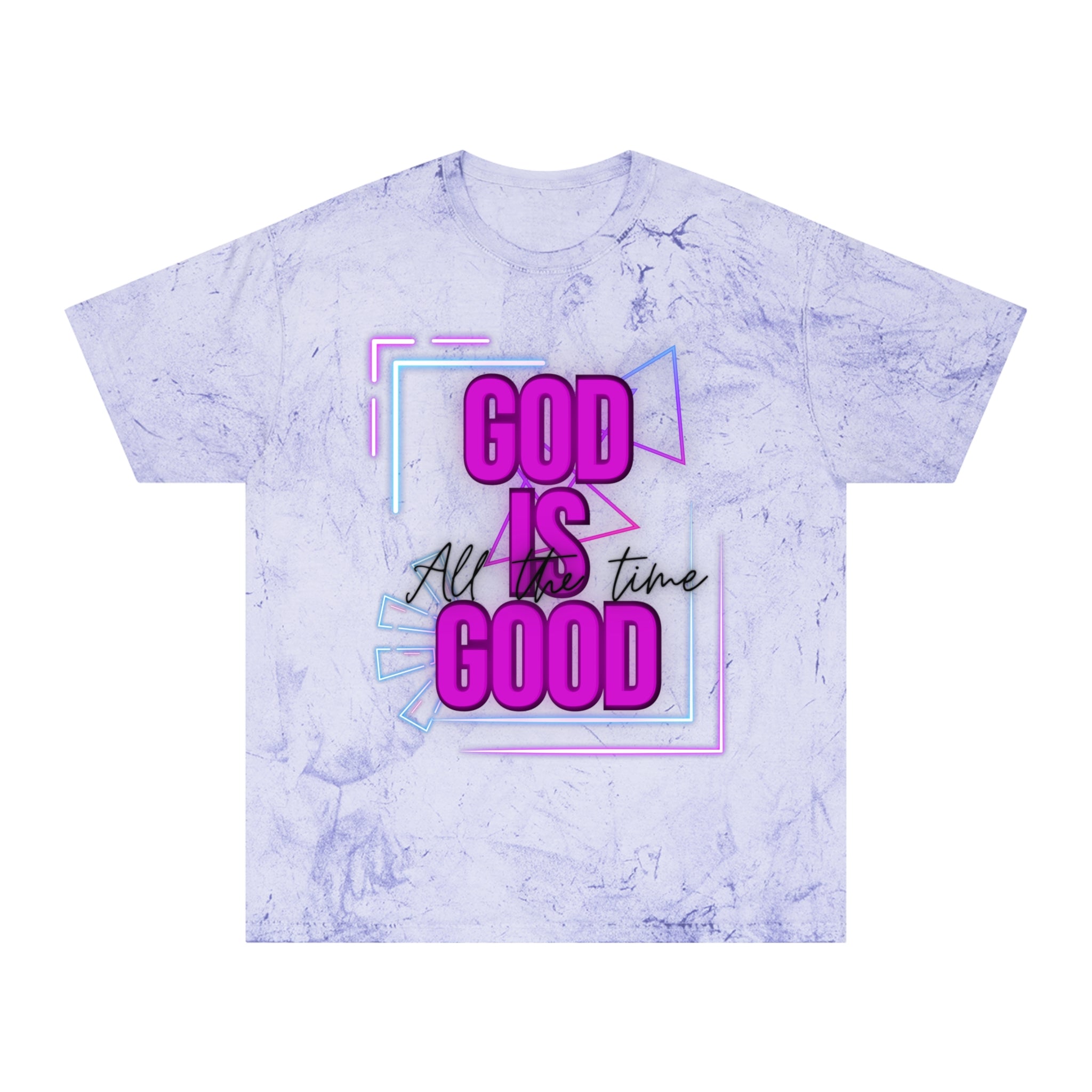 'God Is Good All The Time' — Retro Neon