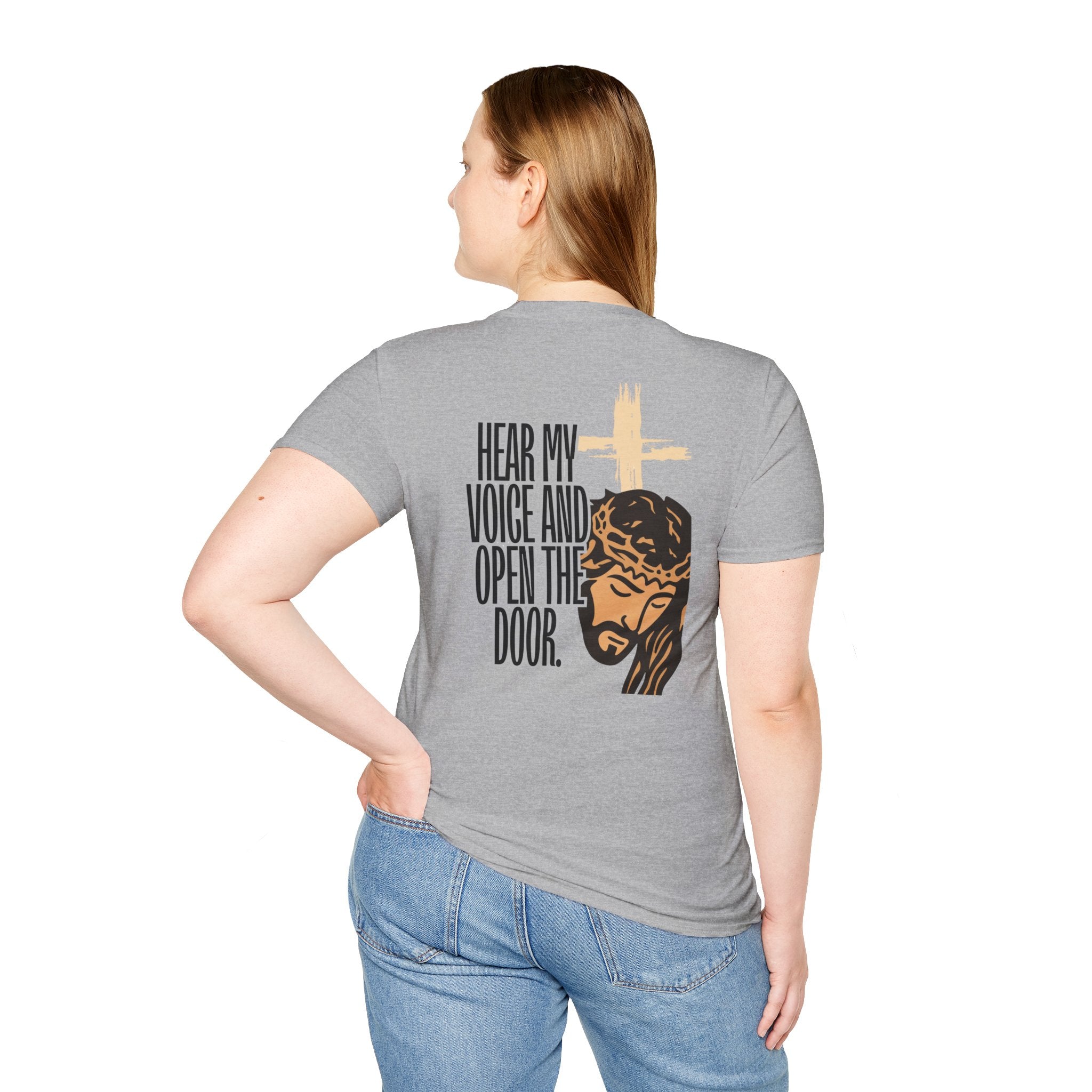 “He’s Knocking” Revelation 3:20 — Graphic T‑Shirt