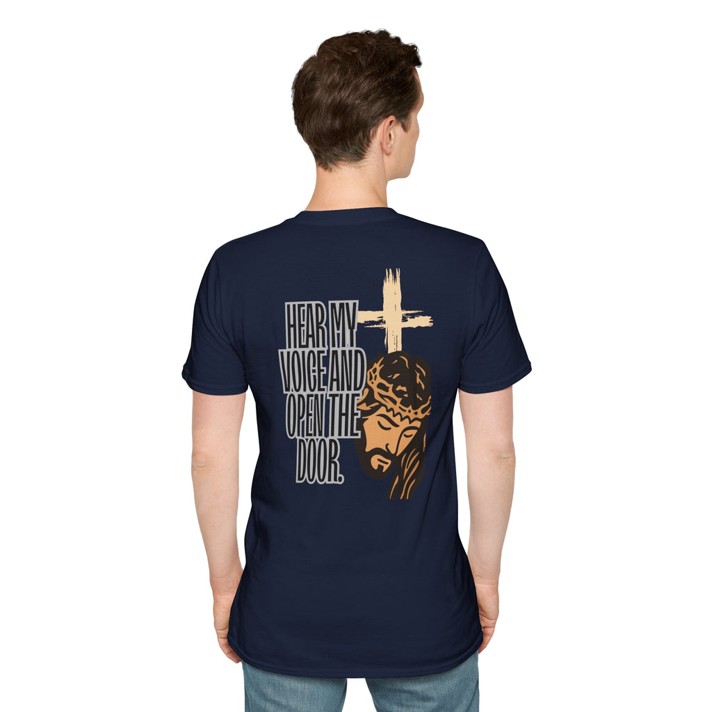 “He’s Knocking” Revelation 3:20 — Graphic T‑Shirt
