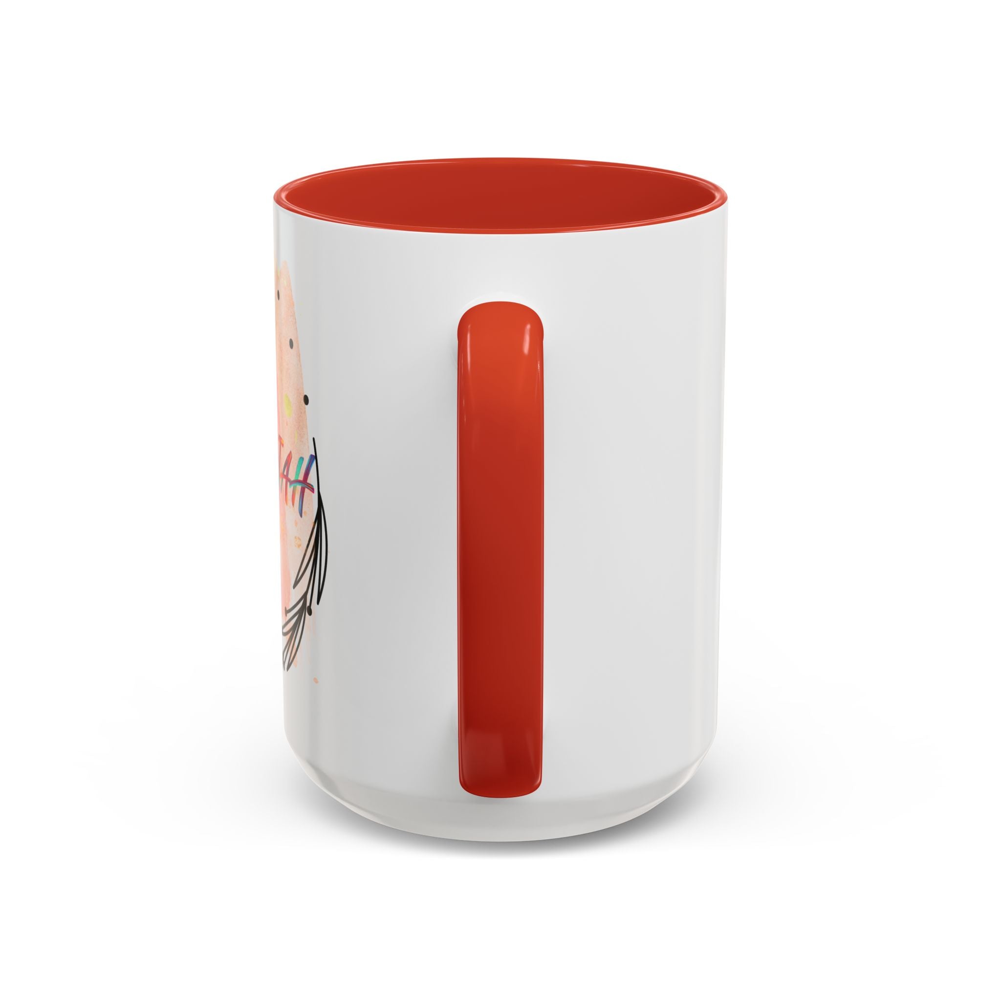'Hallelujah'  —  Watercolor Accent Coffee Mug (11/15oz)