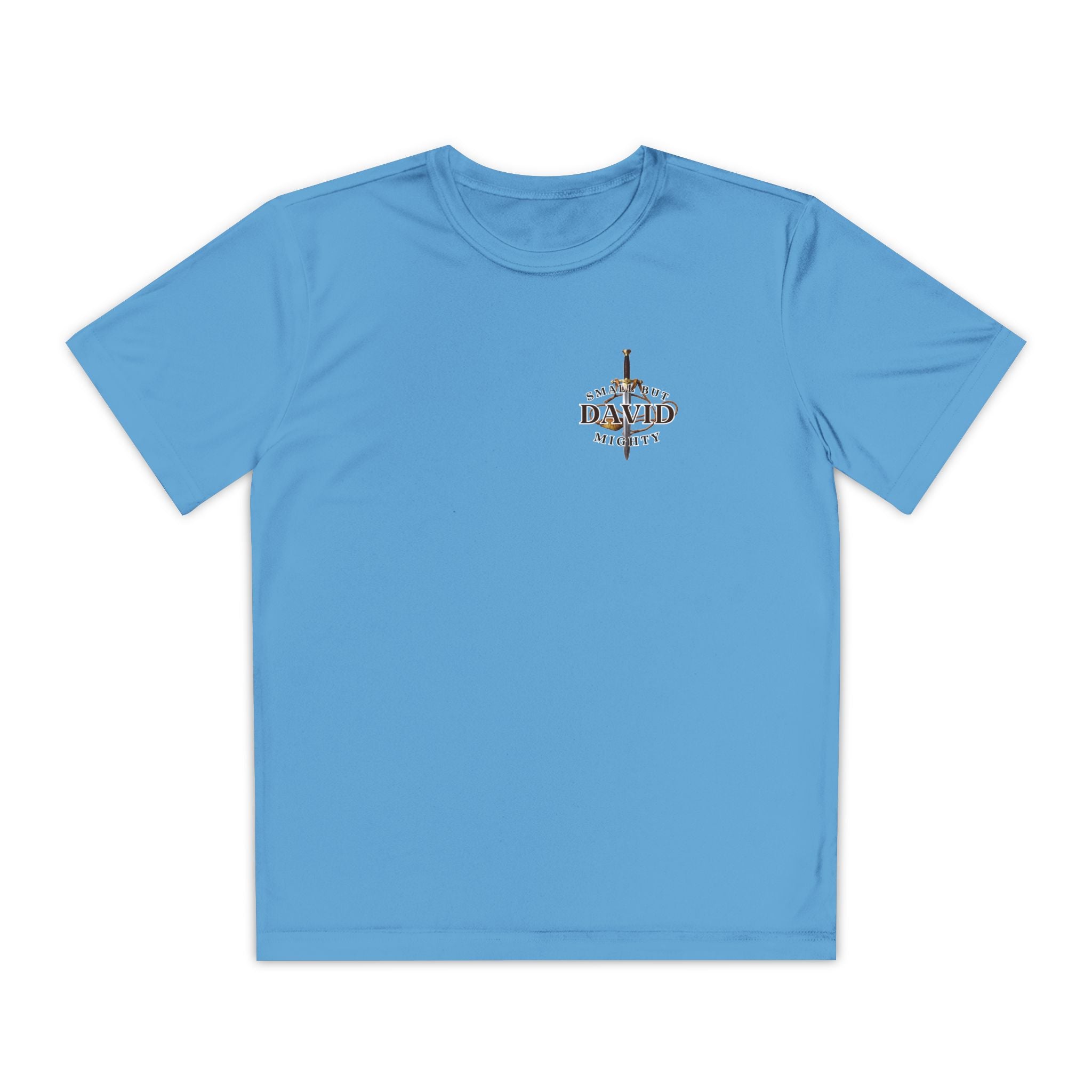 1 Timothy 4:12: 'Small But Mighty' Stones Youth Competitor Tee