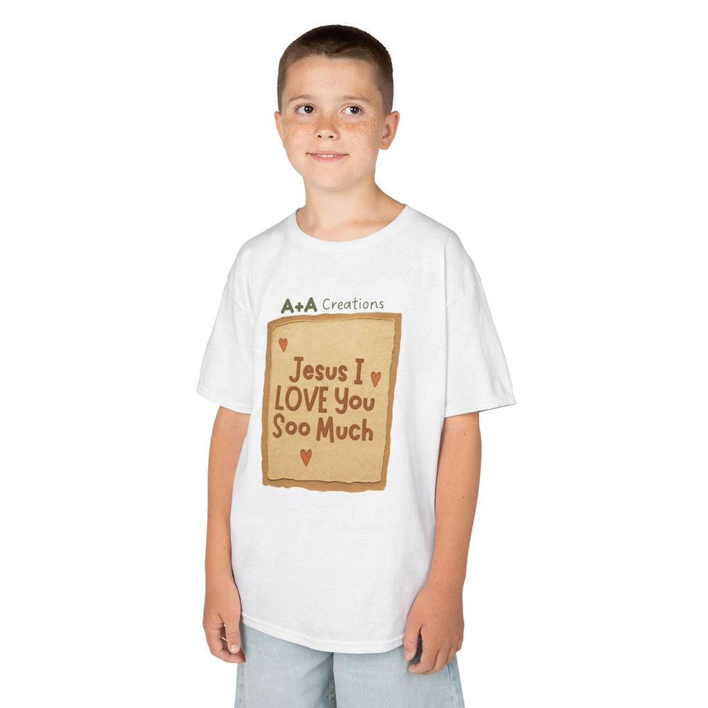 "Jesus I Love You Soo Much" - Kids Tee