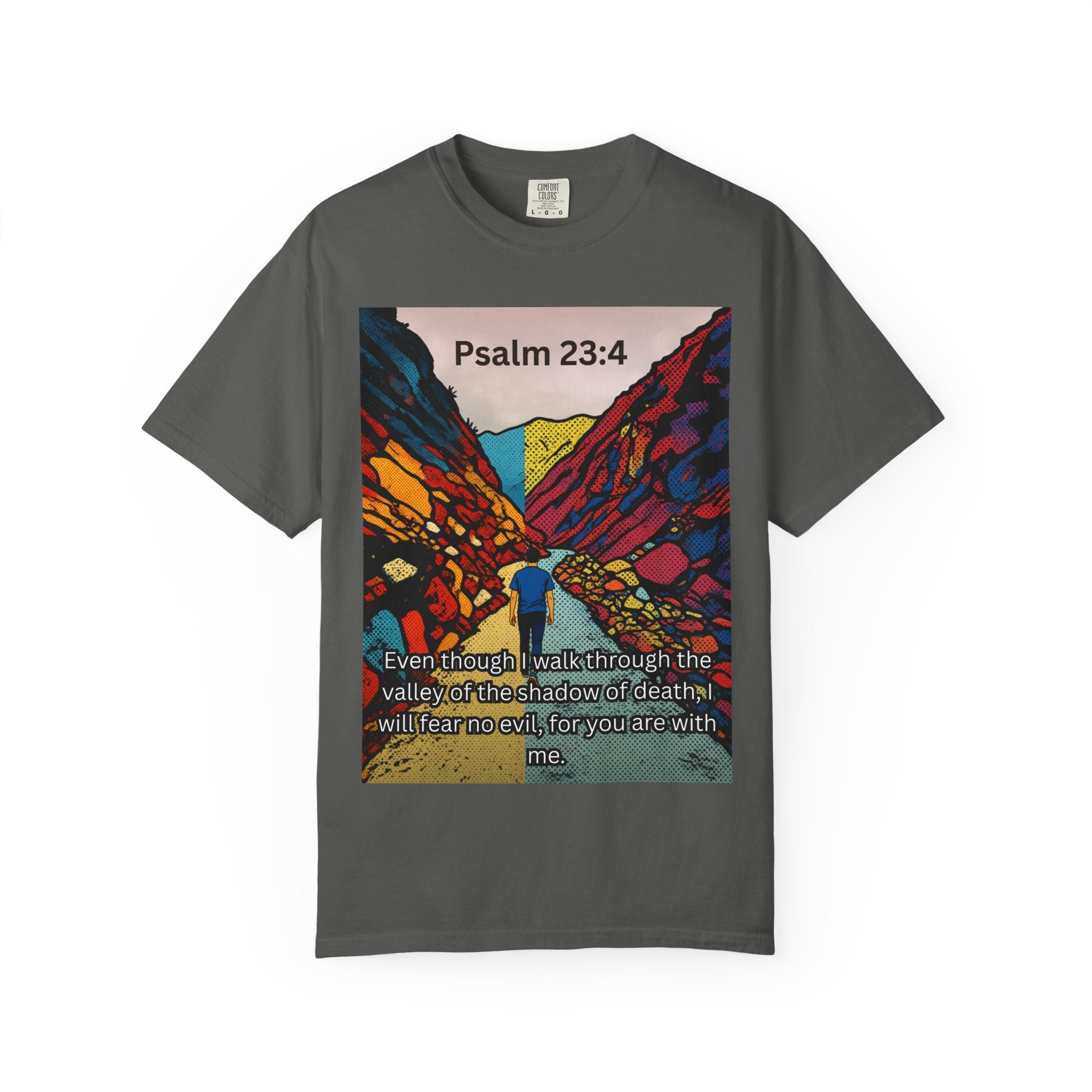 Psalm 23:4 — Valley Tee