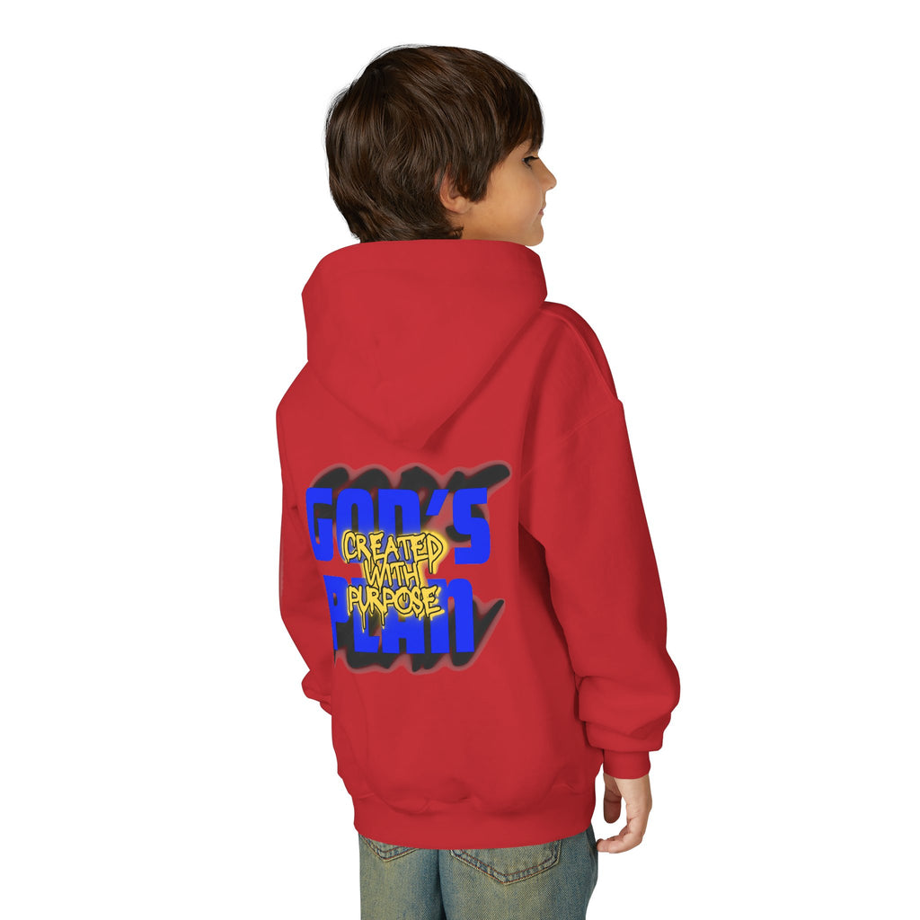 "Created With Purpose" Kids - Graphic Hoodie
