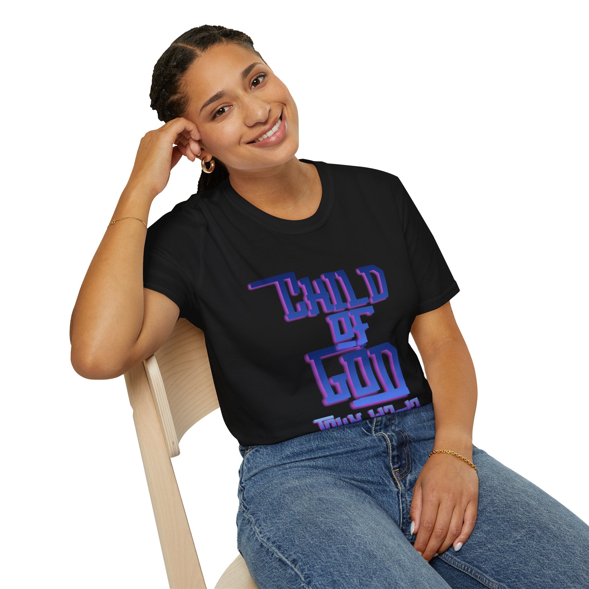 'Child of God' Cool Blue — Tee