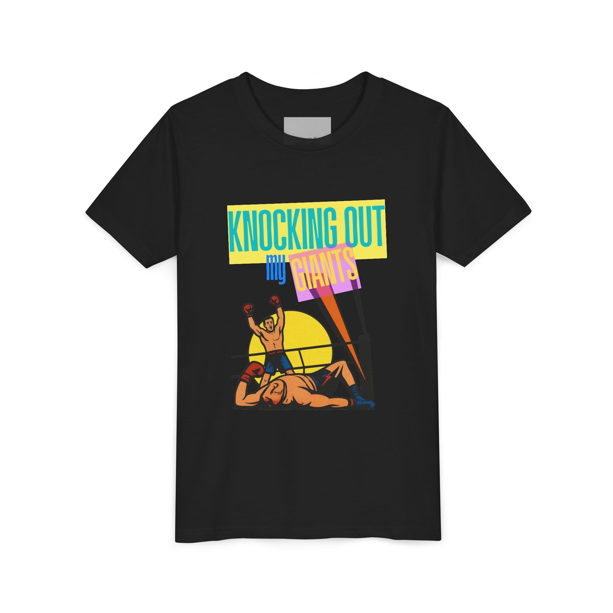 "Knocking Out My Giants" - David and Goliath Graphic Tee
