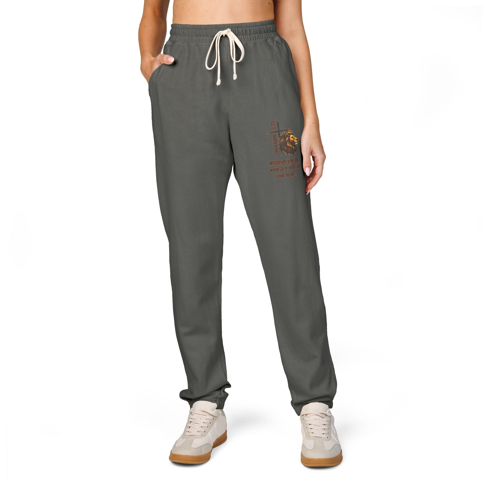 Colossians 3:23: Fleece Joggers