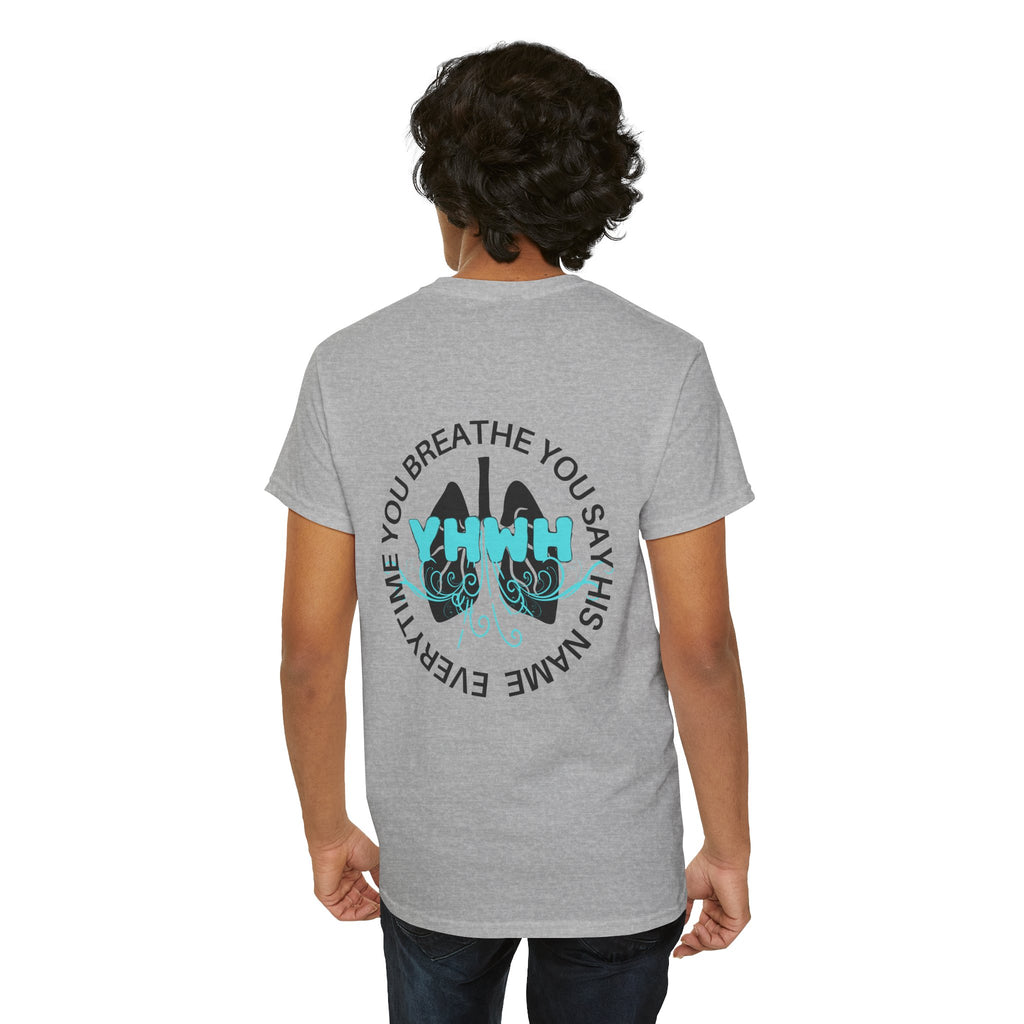 'Inhale/Exhale YHWH'  — T-Shirt