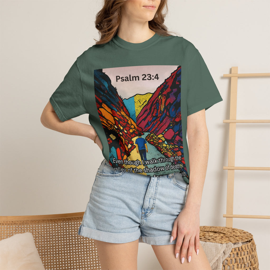 Psalm 23:4 — Valley Tee