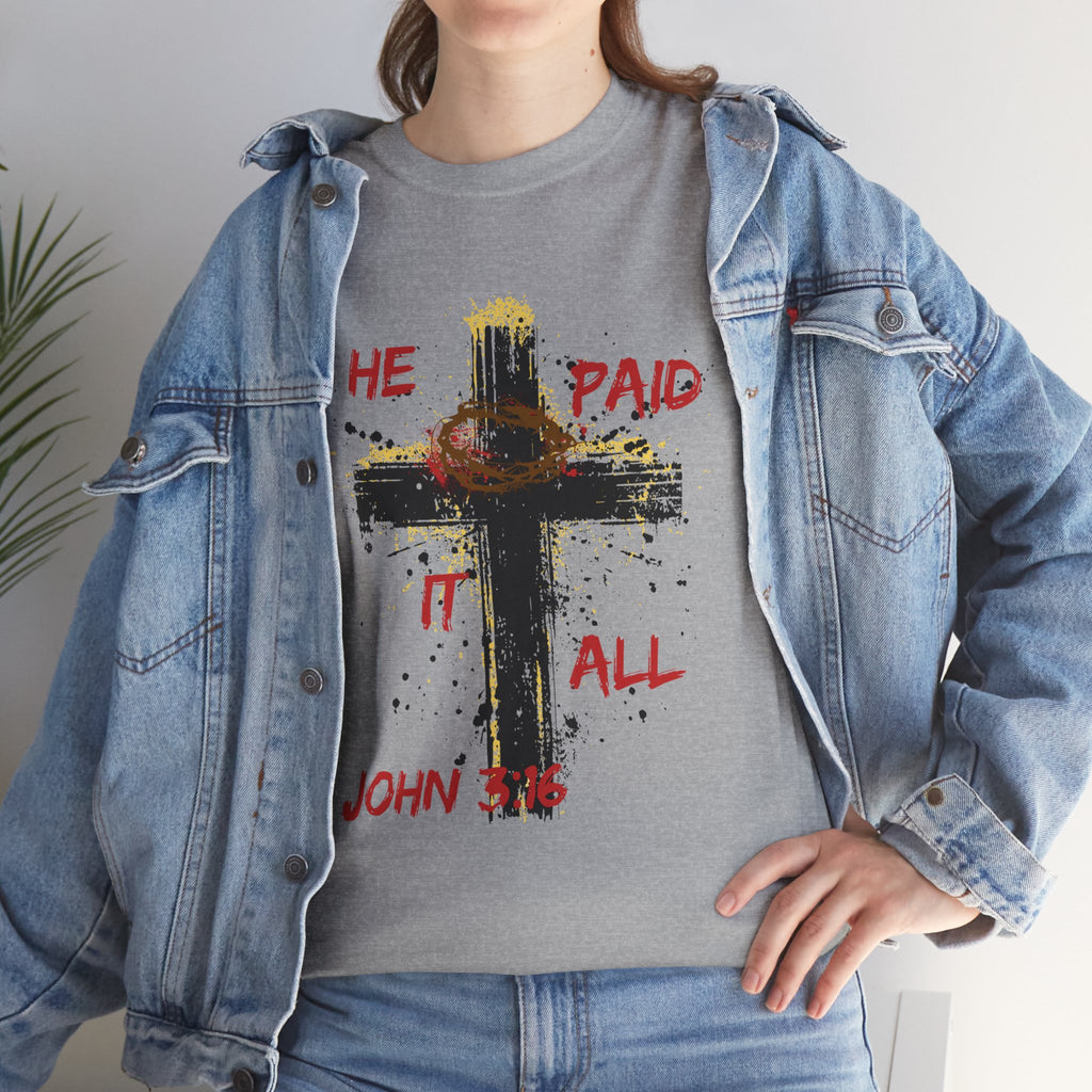 'He Paid It All'  — Graphic Tee