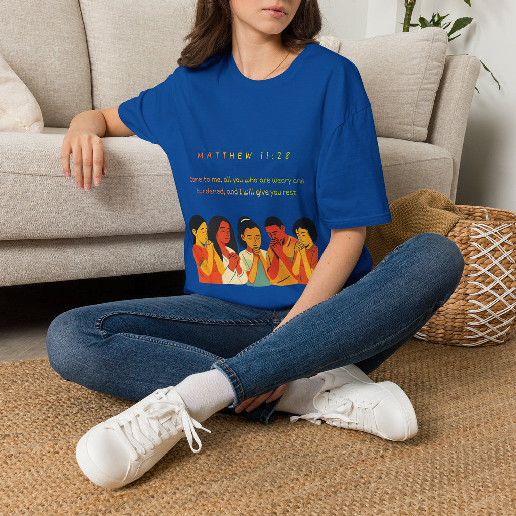"Come To Me, All Who Are Weary" - Tee