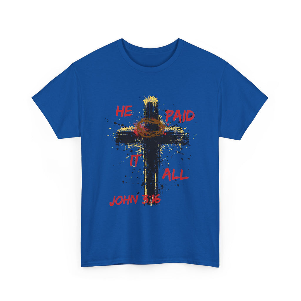 'He Paid It All'  — Graphic Tee