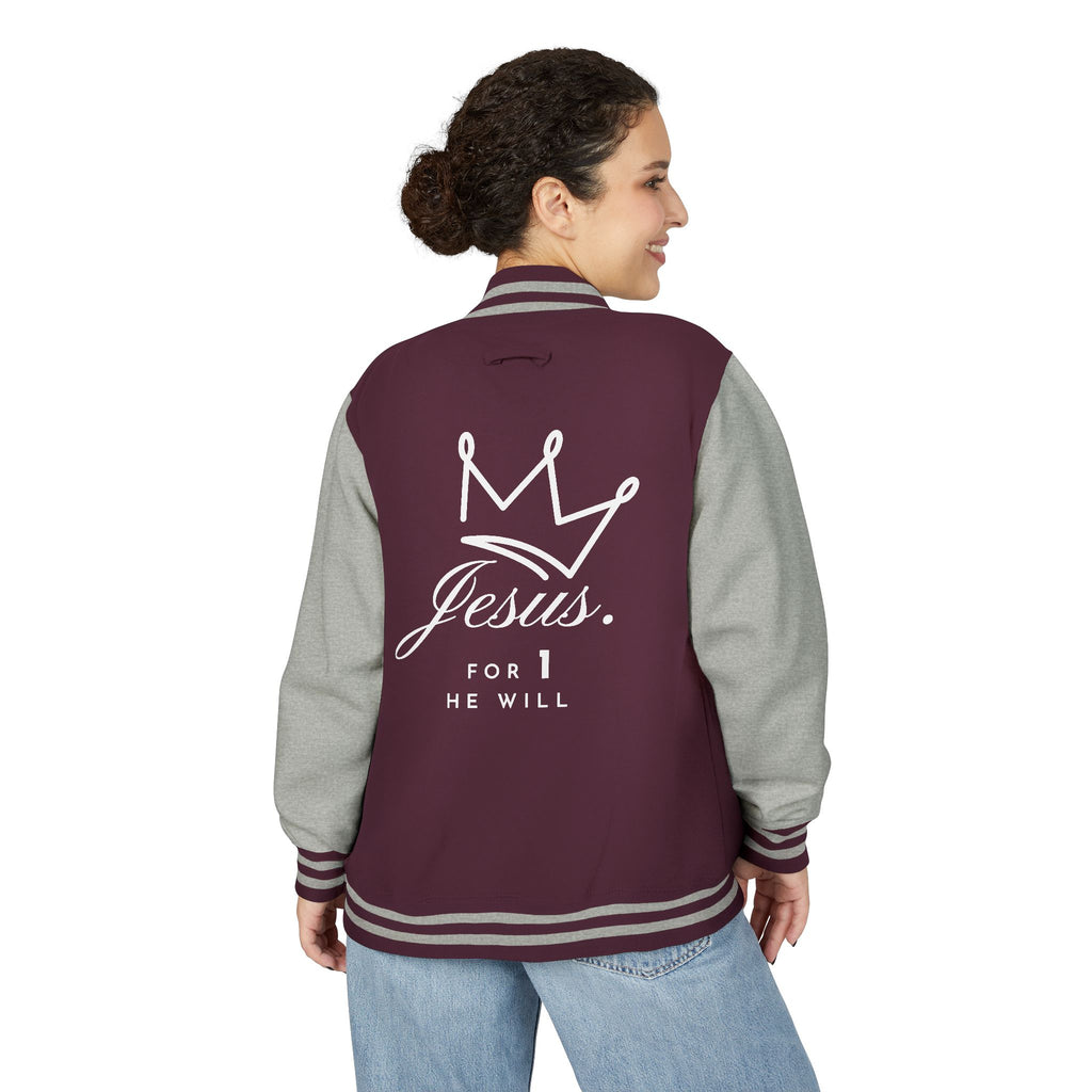 'He Leaves The 99 For 1' -Letterman Jacket