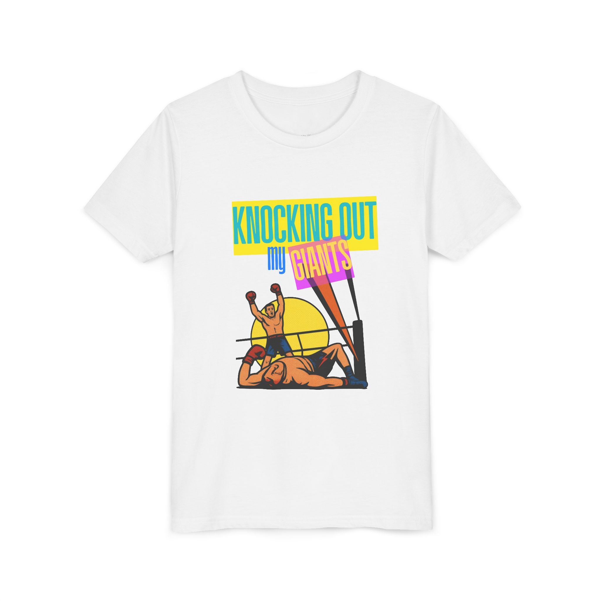 "Knocking Out My Giants" - David and Goliath Graphic Tee