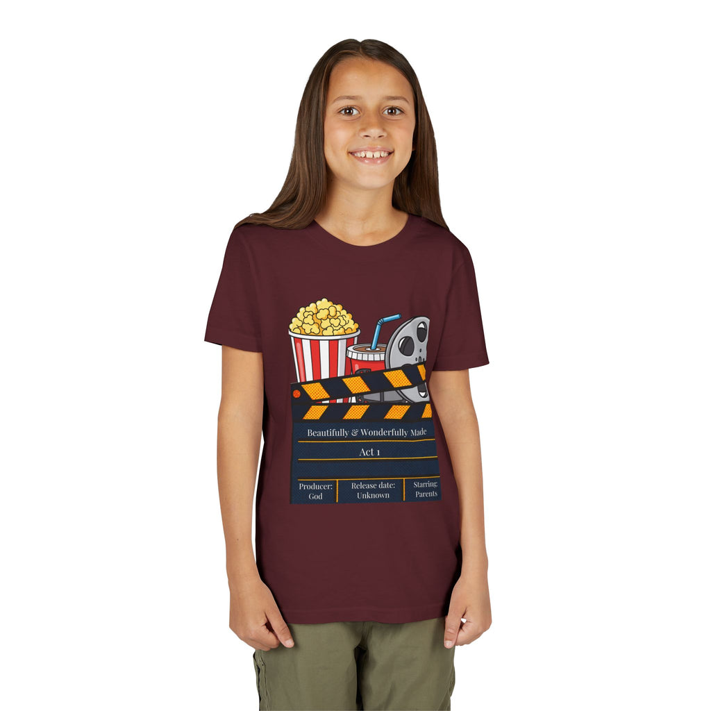 'Beautifully & Wonderfully Made'  — Kids Movie Night Tee