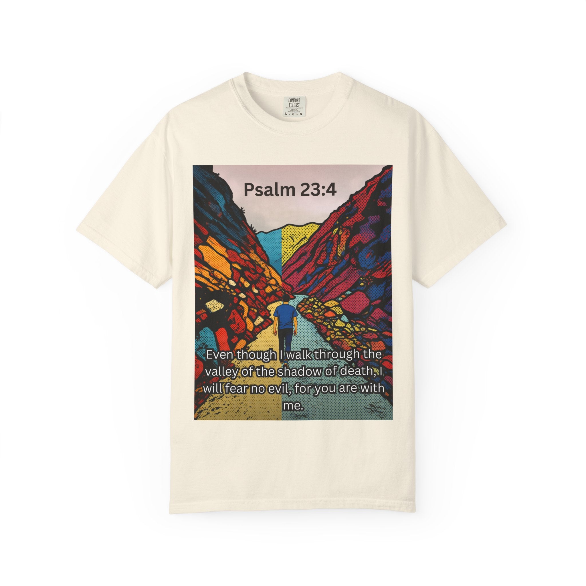 Psalm 23:4 — Valley Tee