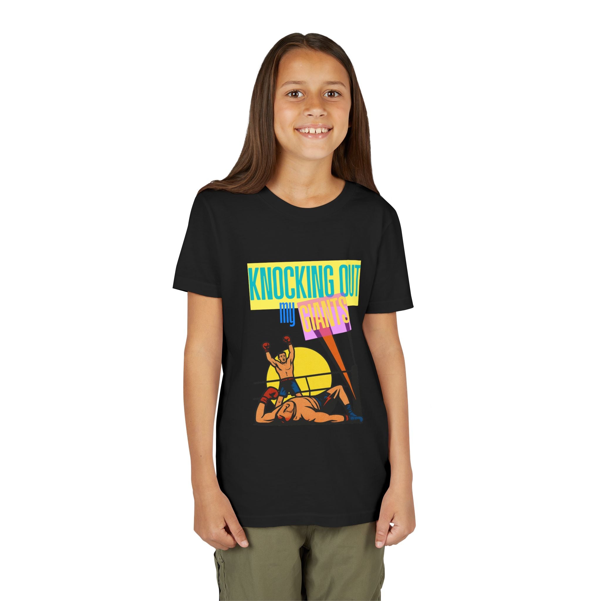 "Knocking Out My Giants" - David and Goliath Graphic Tee