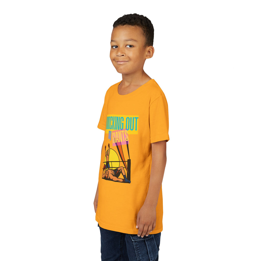 "Knocking Out My Giants" - David and Goliath Graphic Tee
