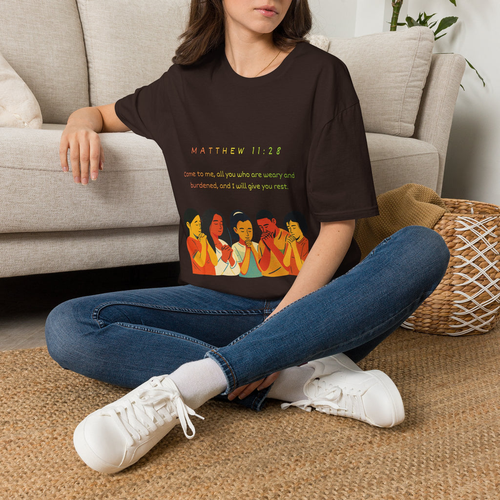 "Come To Me, All Who Are Weary" - Tee
